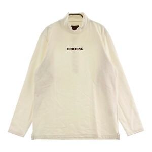 BRIEFING GOLF ブリーフィング 長袖ハイネックTシャツ ホワイト系 XL [240101113872] ゴルフウェア メンズ