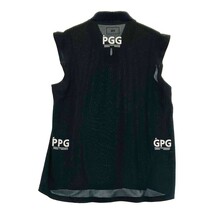 PGG PEARLY GATES パーリーゲイツ 2023年モデル ノースリーブポロシャツ ブラック系 1 [240101136126] ゴルフウェア レディース_画像2