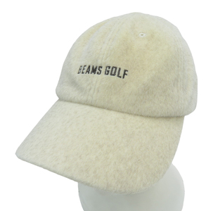 BEAMS GOLF ビームスゴルフ キャップ ホワイト系 56-58 [240101142314] ゴルフウェア