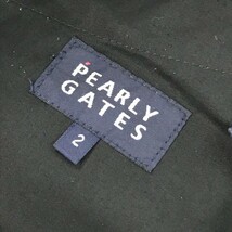 PEARLY GATES パーリーゲイツ クロップド カーゴパンツ ネイビー系 2 [240101026766] ゴルフウェア レディース_画像5