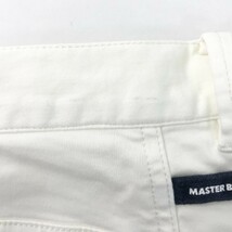 MASTER BUNNY EDITION マスターバニーエディション ストレッチパンツ 刺繍 ホワイト系 5 [240001897147] ゴルフウェア メンズ_画像7