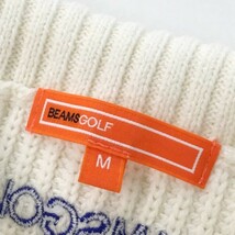 BEAMS GOLF ビームスゴルフ ハイネック ニットベスト ホワイト系 M [240101058779] ゴルフウェア レディース_画像5
