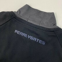 【1円】PEARLY GATES パーリーゲイツ ハーフジップ 長袖Tシャツ ブラック系 3 [240101088154]_画像5