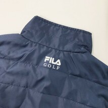 【1円】FILA GOLF フィラゴルフ 中綿 ジップベスト ネイビー系 M [240001876706]_画像5