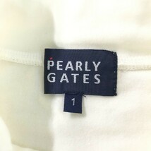 【1円】PEARLY GATES パーリーゲイツ ハイネック長袖Tシャツ ホワイト系 1 [240001948358]_画像4