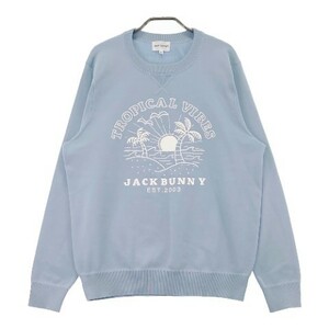 【1円】JACK BUNNY ジャックバニー ニット セーター ブルー系 6 [240101070750]