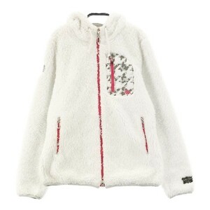 【1円】KAPPA GOLF カッパゴルフ ボアジャケット ホワイト系 L [240001943926]