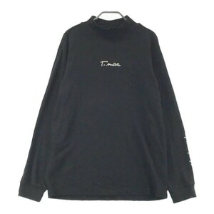 T-MAC ティーマック ハイネック長袖Tシャツ ブラック系 46 [240001983895] ゴルフウェア メンズ