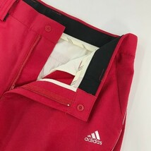 ADIDAS GOLF アディダスゴルフ ロングパンツ レッド系 85 [240001991245] ゴルフウェア メンズ_画像3