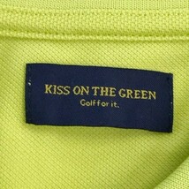 KISS ON THE GREEN キスオンザグリーン 半袖ポロシャツ グリーン系 2 [240101018692] ゴルフウェア レディース_画像4