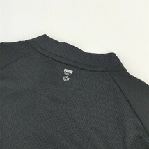 PUMA GOLF プーマゴルフ ハーフジップ 半袖Tシャツ ブラック系 L [240101019318] ゴルフウェア メンズ_画像5