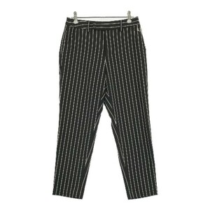 FRED PERRY Fred Perry stretch pants stripe pattern black group 58-64 [240001644413] lady's 