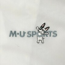 【新品】MU SPORTS エムユースポーツ 700W1350 アウターベスト グレー系 50 [240001785024] ゴルフウェア メンズ_画像3