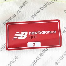 NEW BALANCE ニューバランス 2022年モデル ストレッチ パンツ ロゴ刺繍 グリーン系 2 [240001848336] ゴルフウェア レディース_画像4