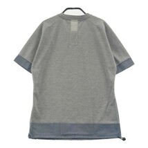 ADIDAS GOLF アディダスゴルフ GM0793 半袖Tシャツ 切替 グレー系 M [240001993060] ゴルフウェア レディース_画像2