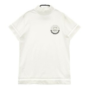 JACK BUNNY ジャックバニー 2021年モデル ハイネック 半袖Tシャツ ホワイト系 0 [240101004407] ゴルフウェア レディース