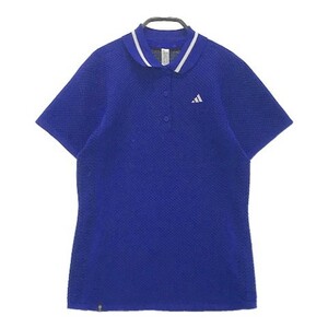 ADIDAS GOLF アディダスゴルフ 半袖ポロシャツ ブルー系 XS [240101007945] ゴルフウェア レディース
