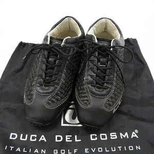 DUCA DEL COSMA デュカ デル コスマ ゴルフシューズ ブラック系 37 [240001736685] ゴルフウェア レディース