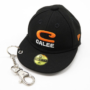 【新品】CALEE キャリー NEW ERA キーホルダー ブラック系 [240001751624]