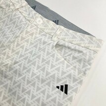 ADIDAS GOLF アディダスゴルフ ストレッチパンツ 総柄 ホワイト系 82 [240101083944] ゴルフウェア メンズ_画像3