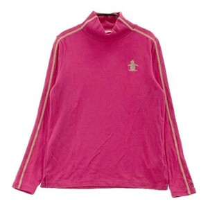 MUNSINGWEAR マンシングウェア 2022年モデル ハイネック 長袖Tシャツ ピンク系 M [240101091015] ゴルフウェア レディース