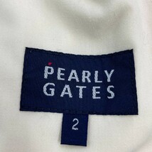 PEARLY GATES パーリーゲイツ ストレッチパンツ ギンガムチェック柄 オレンジ系 2 [240101096075] ゴルフウェア レディース_画像5