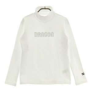 DANCE WITH DRAGON ダンスウィズドラゴン 長袖ハイネックTシャツ ホワイト系 2 [240101073508] ゴルフウェア レディース