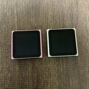 通電のみ確認　iPod nano 第6世代　8GB 2台