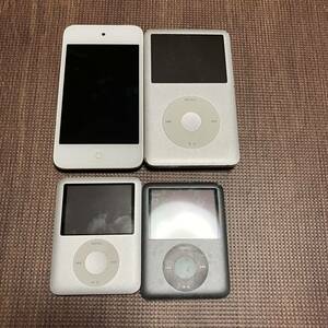 Apple iPod nano classic 80GB 32GB 8GB 通電確認済み　ジャンクセット