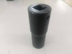 【中古品】★Snap-on 1/2 薄口インパクト用ディープソケット 19mm SIMMF19A　ITWV76XRSBMC