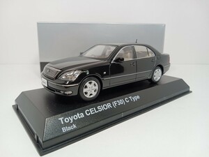 中古品 1/43 トヨタ セルシオ F30 C Type ブラック