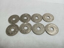 古銭 旧硬貨 50円 昭和37年1枚 昭和38年1枚 昭和40年3枚 昭和41年3枚 合計8枚_画像3