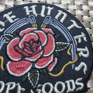 薔薇鎌 黒◆新品バラPRIDE HUNTERSローズ大鎌 HOPE GOODSタトゥー 入れ墨 刺繍ワッペン激渋◆アメリカ ヨーロッパ■アート 芸術 美術の画像6