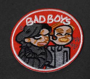 《US悪ガキBB　円形》■新品『BAD BOYS』 刺繍ワッペン（パッチ）■サバゲー ミリタリー ファッション■洋服・衣類・衣服DIY