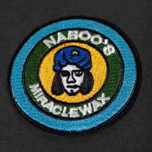 《USワックスマン》円形■新品The Mighty Boosh『Naboo's Miracle Wax』刺繍ワッペン■アメリカ TV ドラマ■Revolution■衣類・衣服DIY■の画像2