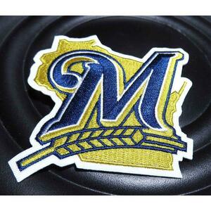 B/Mロゴ新品MLBミルウォーキー・ブルワーズMilwaukeeBrewersワッペン ■野球　メジャーリーグ