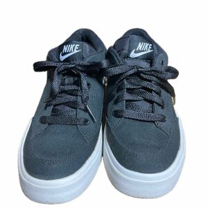 【最終値下げ】NIKE ナイキ BLACK/White ブラック/ホワイト スニーカー シューズ 靴 24.5cm 美品