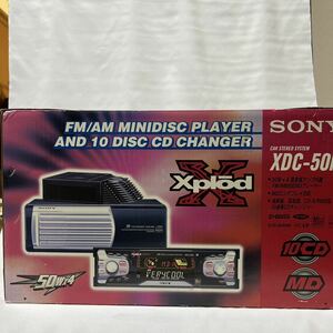 新品未使用 SONY Xplod XDC-50M