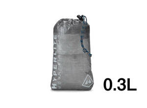 Hyperlite Mountain Gear DRAWSTRING STUFF SACKS nano 0.3L Gray ハイパーライトマウンテン ドローストリングスタッフサック Black