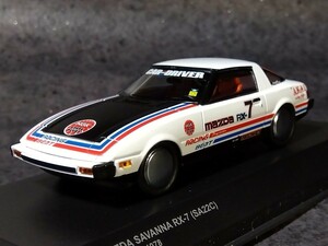 京商 1/43 レーシングビート マツダ サバンナ RX-7 1978年 ボンネビル スピードチャレンジ 出走車仕様 (限定1008台)