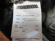 ネイバーフッド　NEIGHBOORHOOD　21ss Scratch Savage　SAVAGE DP NARROW デニム ジーンズ　パンツ M_画像5