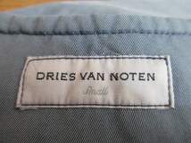 DRIES VAN NOTEN ドリスヴァンノッテン　名作　14AW サイド　ジップ　MA-1 オーバーサイズ　ボンバー　ジャケット　S　国内正規品_画像5