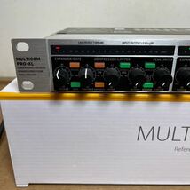 ☆動作確認済☆ BEHRINGER ベリンガー MULTICOM PRO-XL MDX4600 取説，スタートガイド，元箱付き_画像2