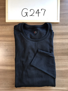グンゼ インナーシャツ YG COTTON 100% シリーズ 軽量ダブルホット 9分袖 クルーネック YV0708 メンズ L