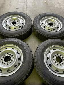 (9306S)バリ山 145/80R12 4本セット 軽トラ バン アクティ エブリー サンバーハイゼットスタッドレスタイヤ