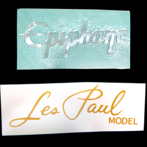 Epiphone ロゴ ＆ Les Paul 水貼りデカール・セット