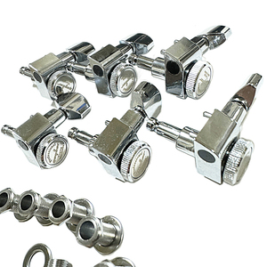 Pro specification Fender series hand tighten lock type peg Strato /tere. chrome 