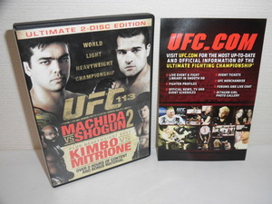 2308-0231◆DVD UFC 113 MACHIDA vs SHOGUN 2 ・ 2枚組 リョート・マチダ/マウリシオ・ショーグン