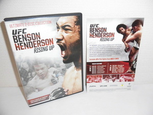 2308-0241◆DVD UFC BENSON HENDERSON RISING UP 2枚組 ベン・ヘンダーソン/アンソニー・ヌジョクアニ