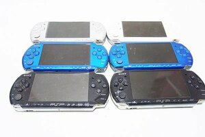 【質Banana】ジャンク品!!! SONY/ソニー ポータブルゲーム機 PSP3000 PSP-3000 6台セット まとめ売り 部品取りに♪.。.:*・゜